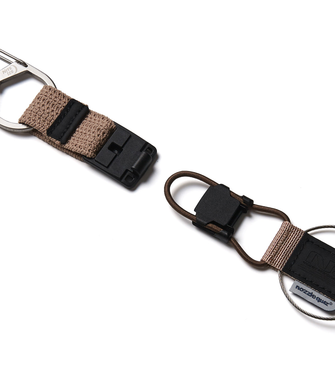 Cordura® Dual Webbing Key Strap - Taupe