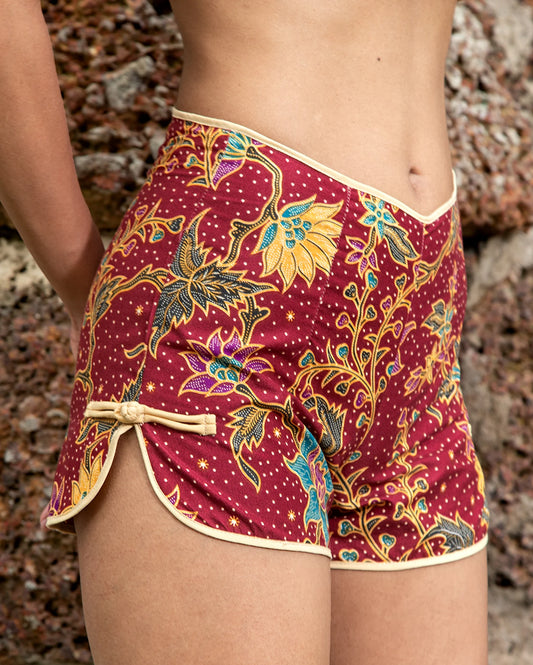 Samfu Riau (Ruby Daffodil Batik) - Pants