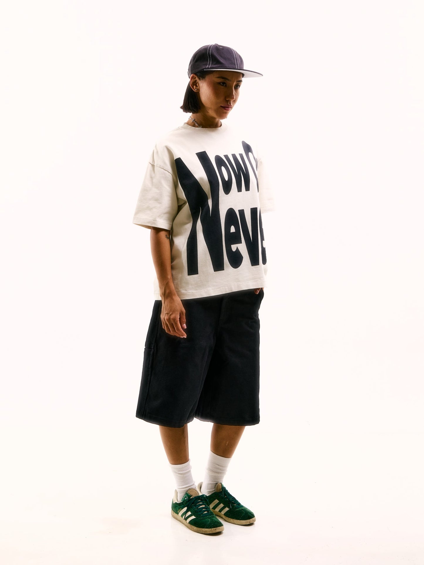 NOW OR NEVER TEE WASHED CREAM