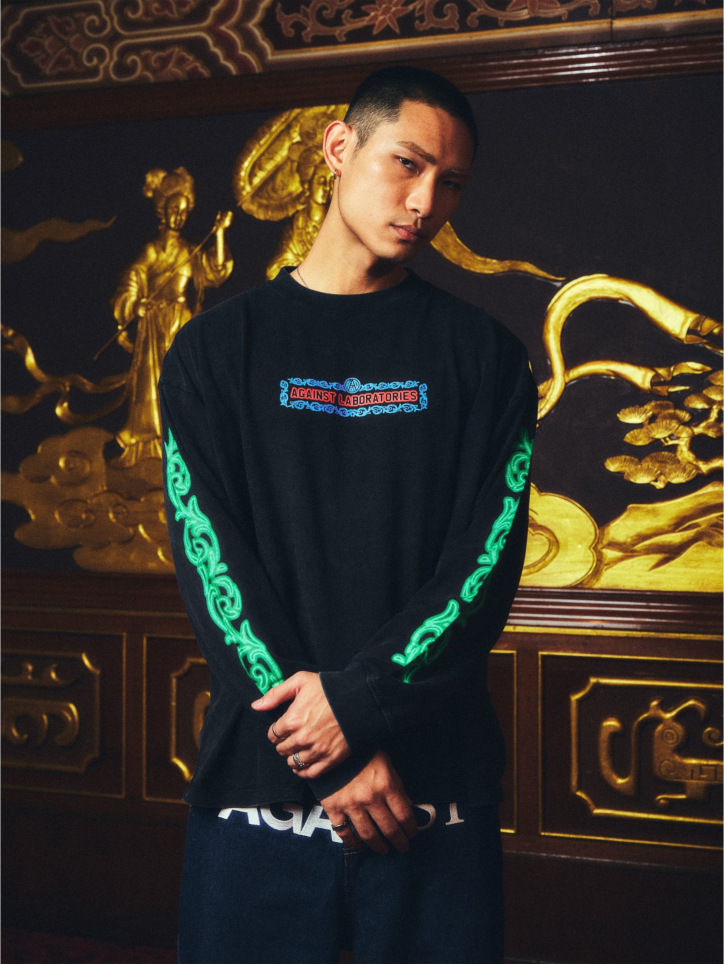 RESTAURANT L/S TEE BLACK