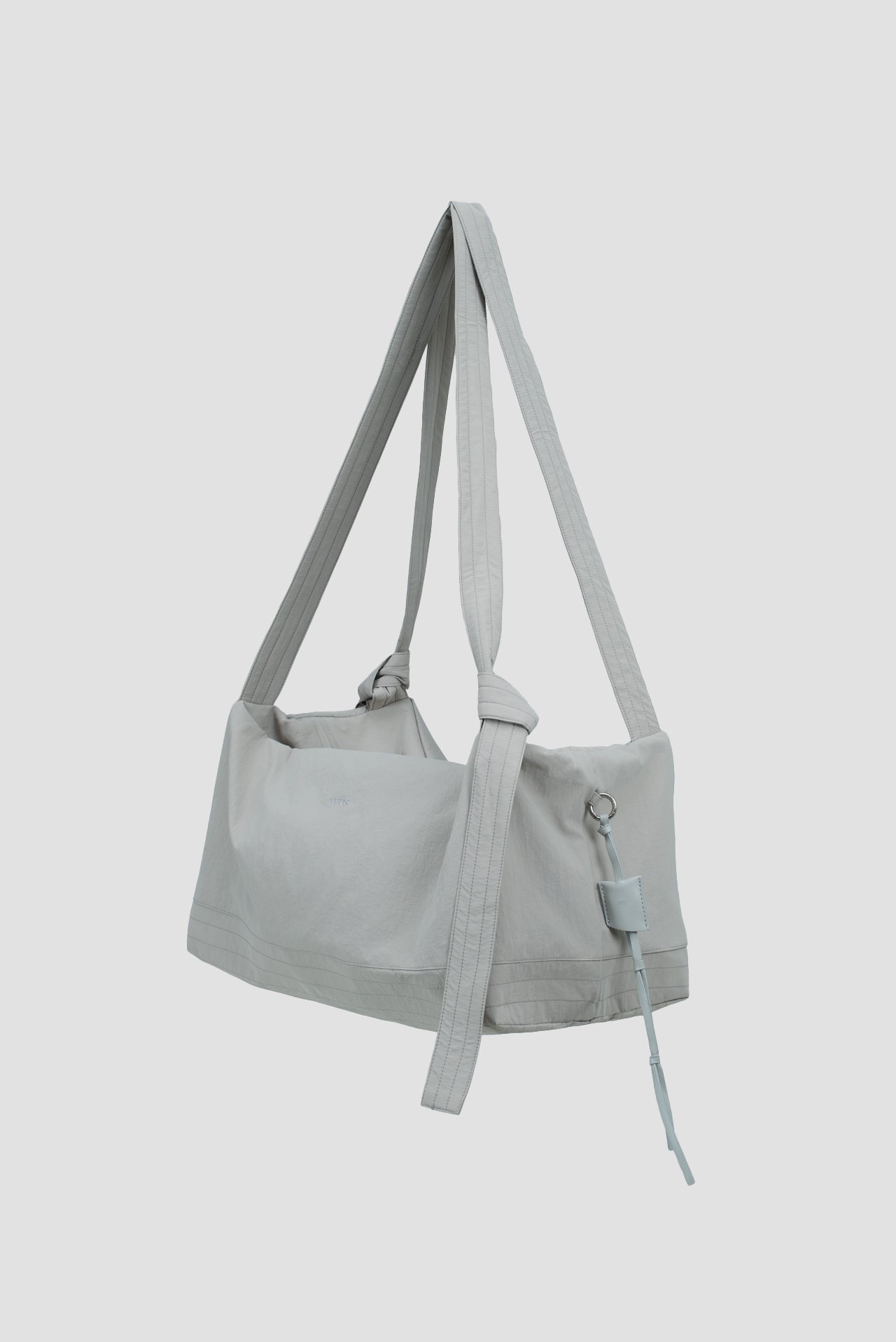 Large Loaf Nylon Bag (Light Grey) - BEV C multi label store