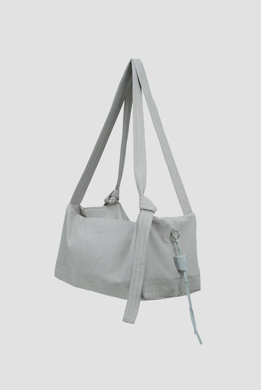 Large Loaf Nylon Bag (Light Grey) - BEV C multi label store