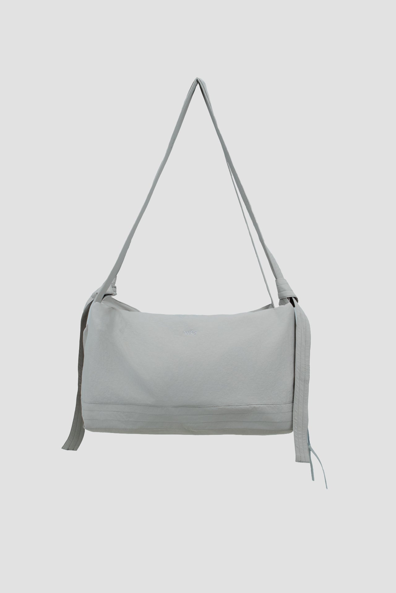 Large Loaf Nylon Bag (Light Grey) - BEV C multi label store