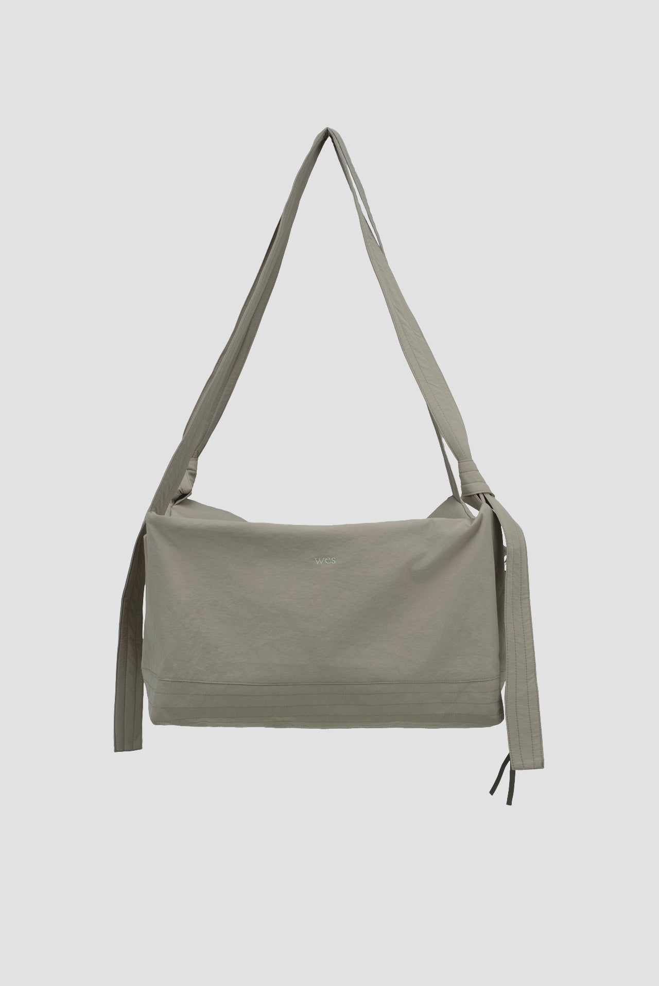 Large Loaf Nylon Bag (Olive Grey) - BEV C multi label store