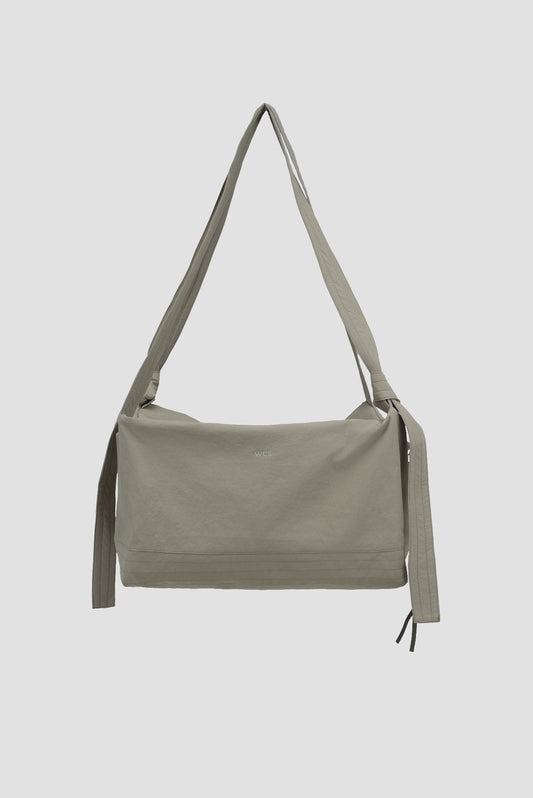 Large Loaf Nylon Bag (Olive Grey) - BEV C multi label store