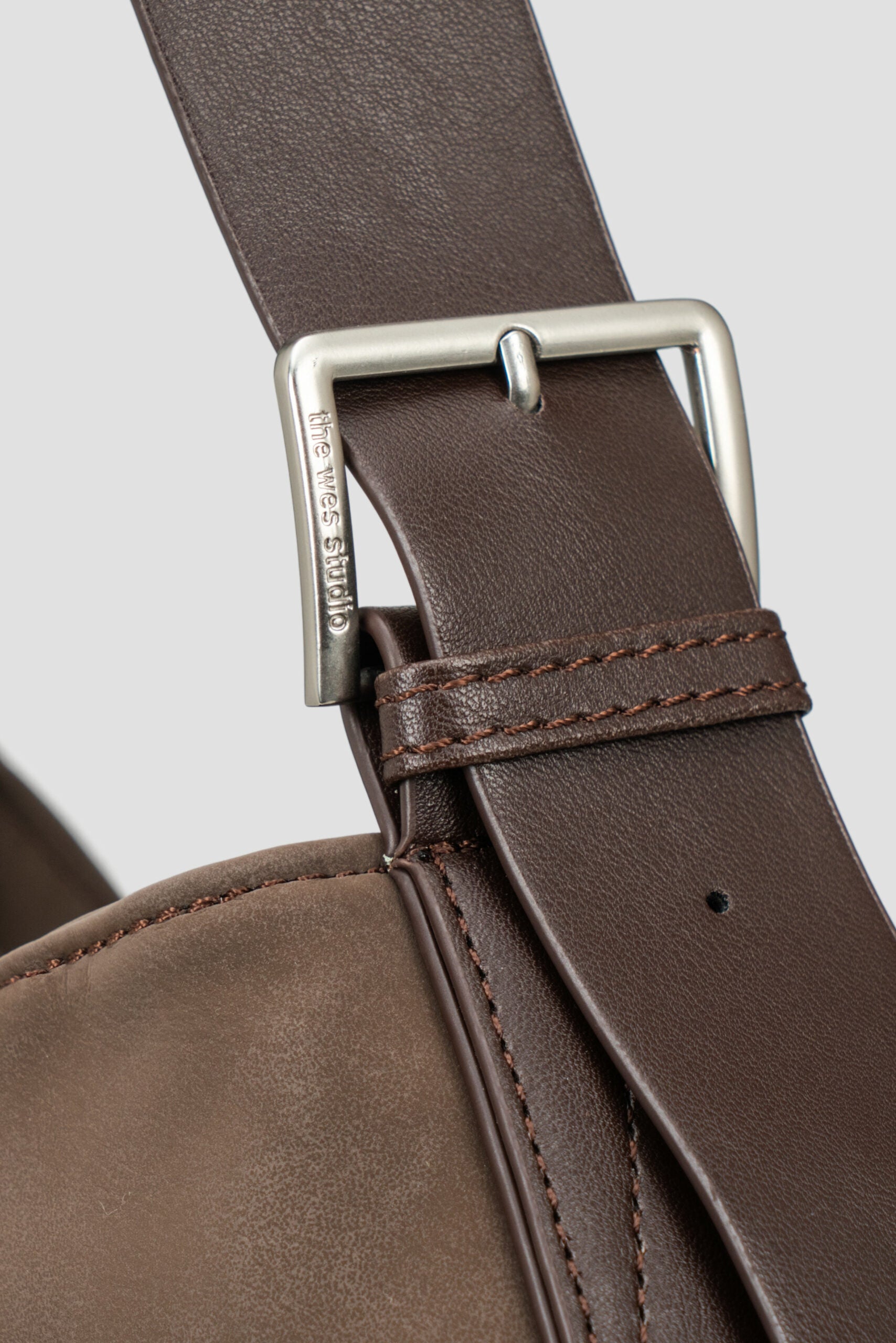 Large Soft Snow Leather Bag (Brown) - BEV C multi label store