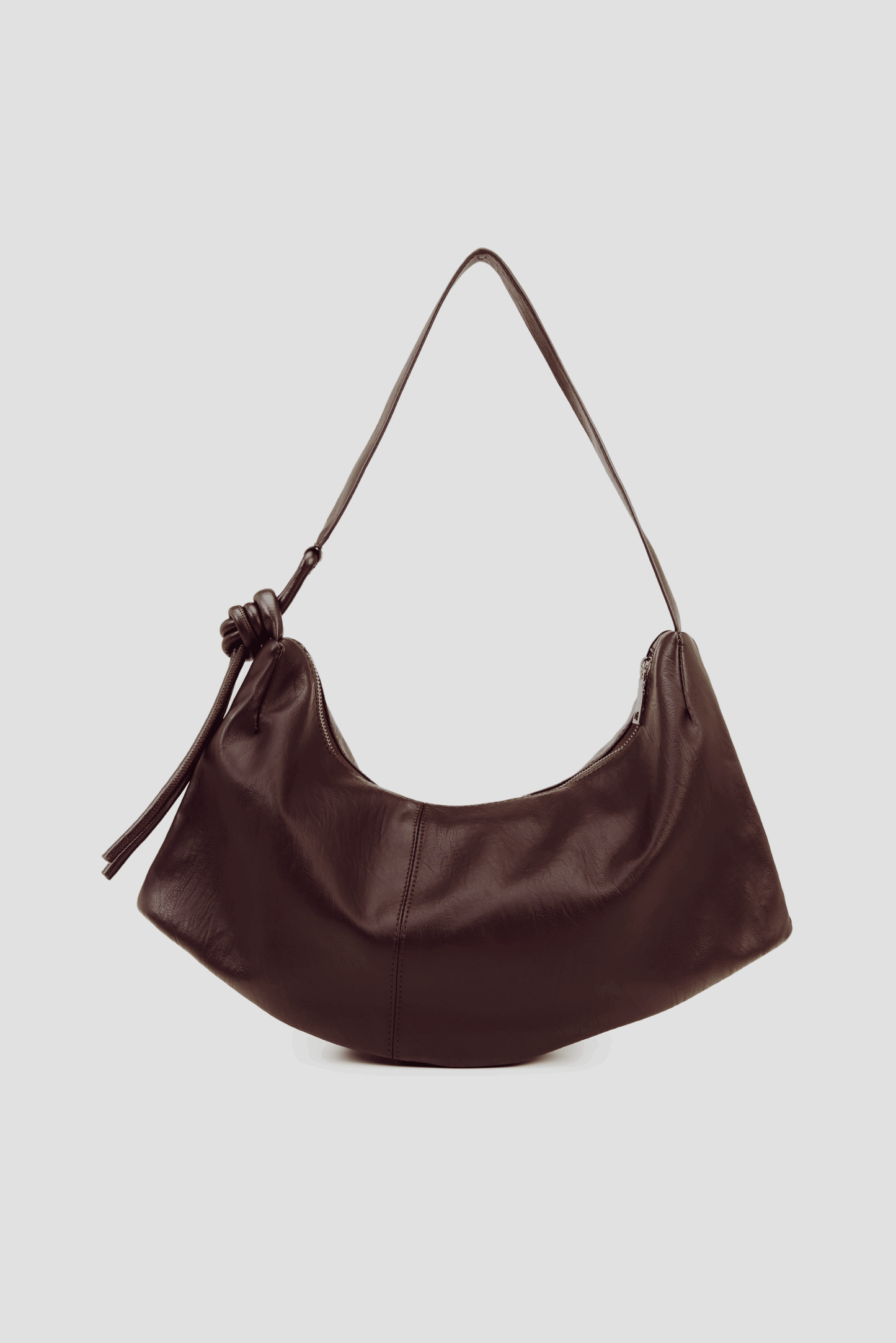 Boat Leather Bag (Brown)