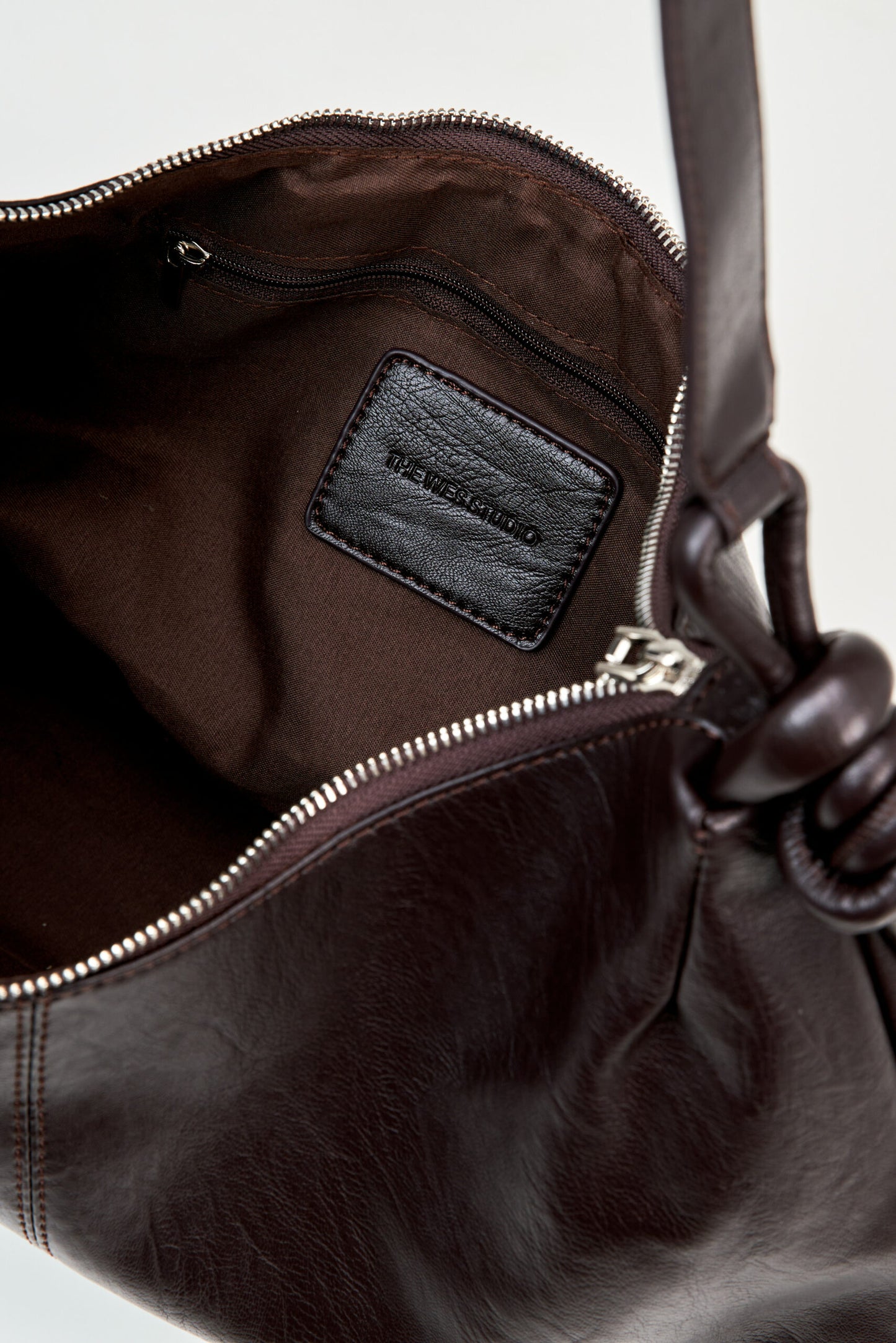 Boat Leather Bag (Brown)