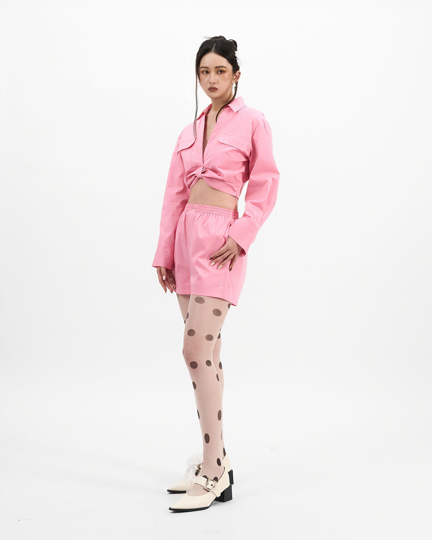 VOL.3_CH.1 Mandarin Shorts - Pink