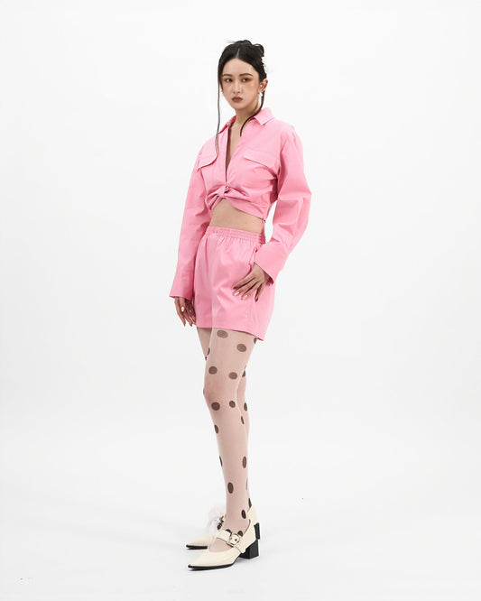 VOL.3_CH.1 Mandarin Shorts - Pink