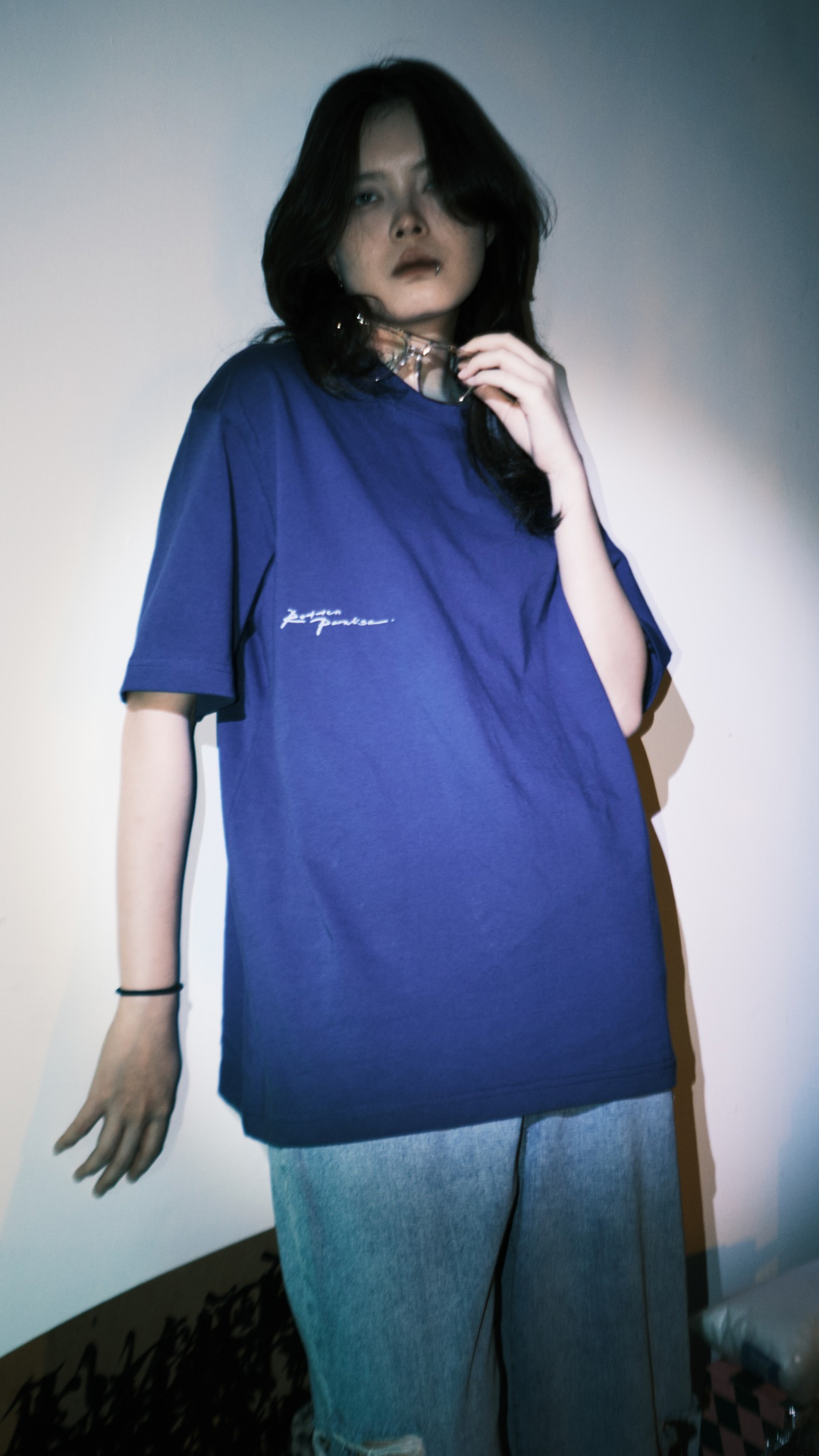 Writer Tee - Navy