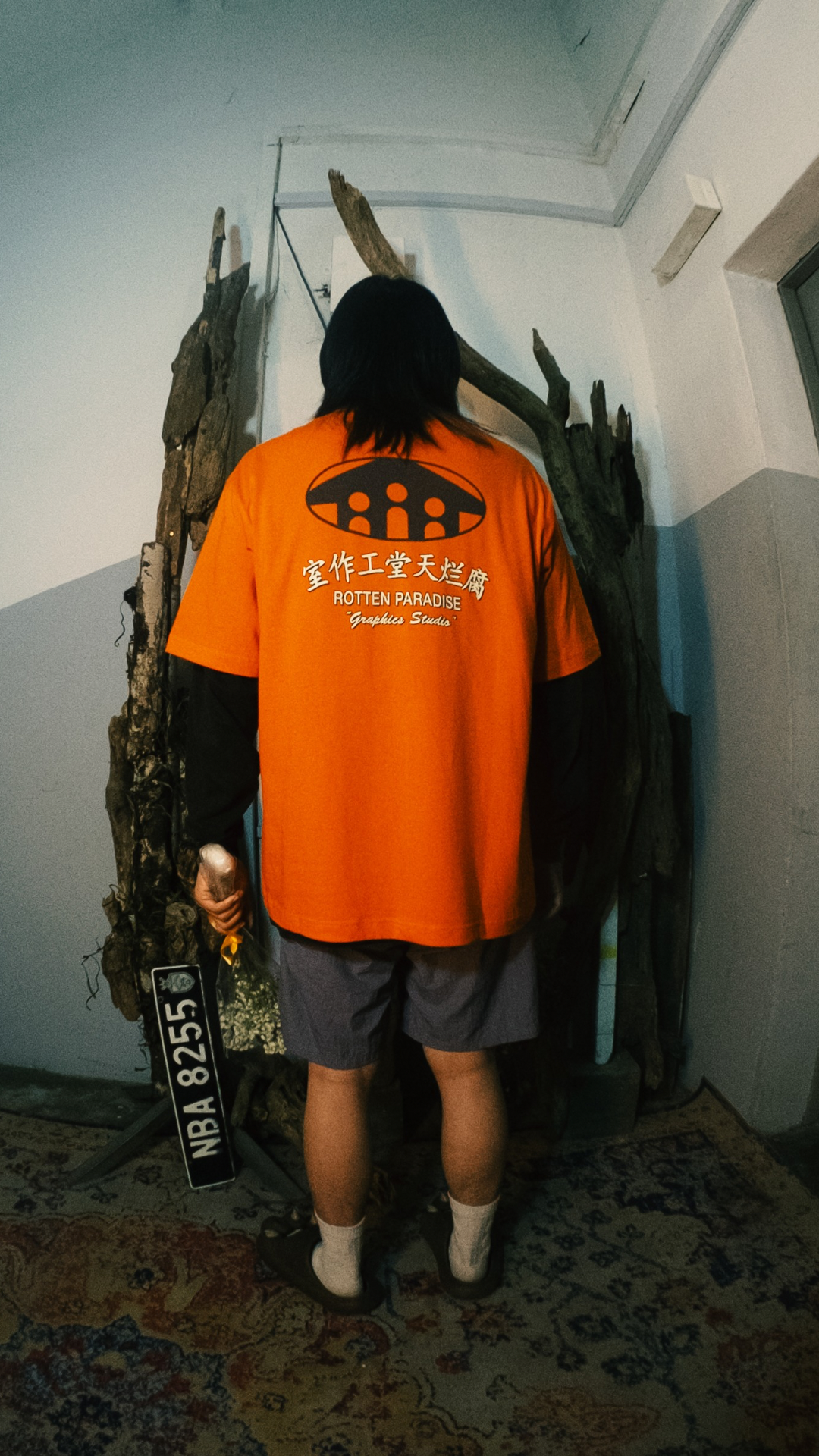 Graphic Studio Tee - Orange