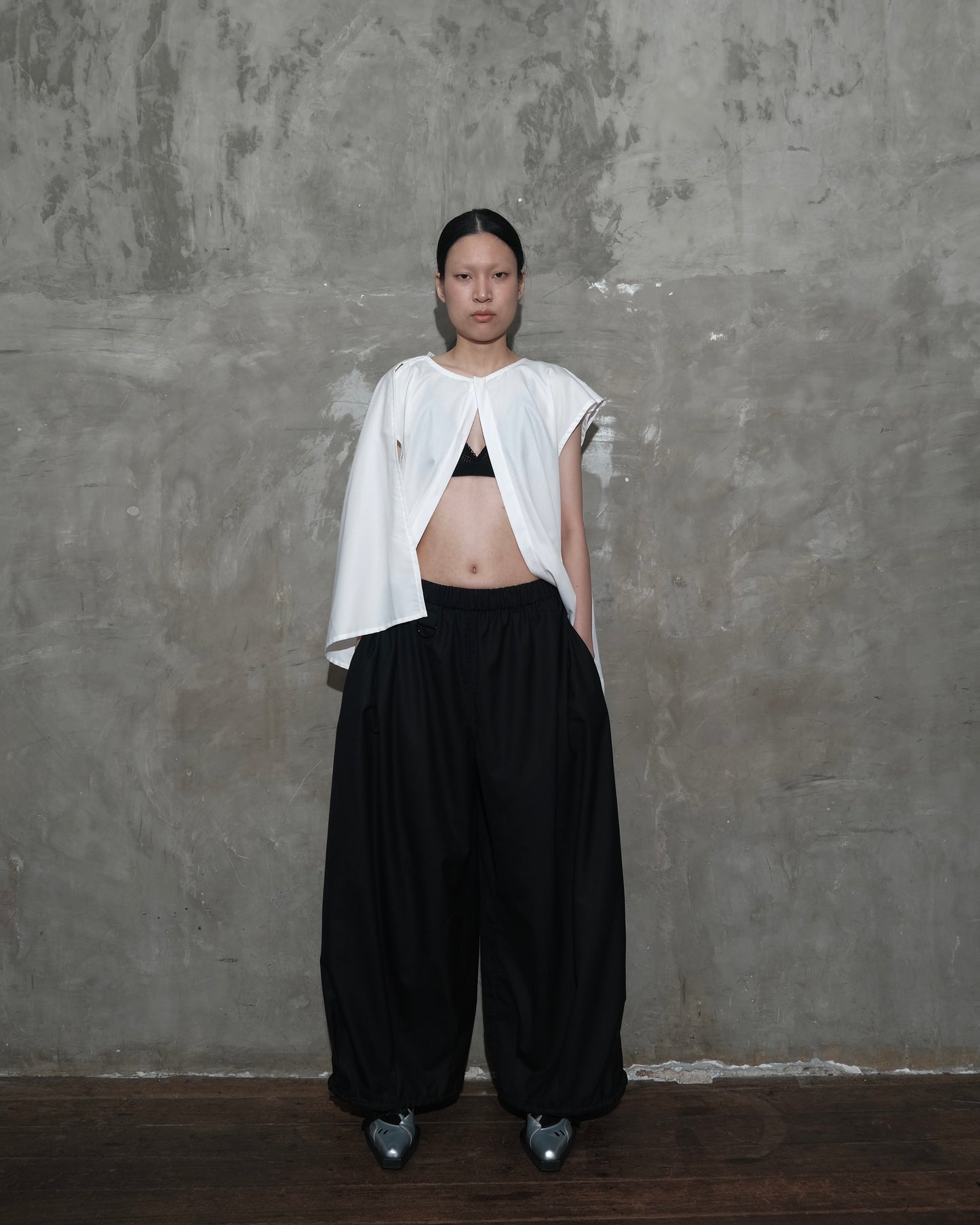 Kelawar Draped in White