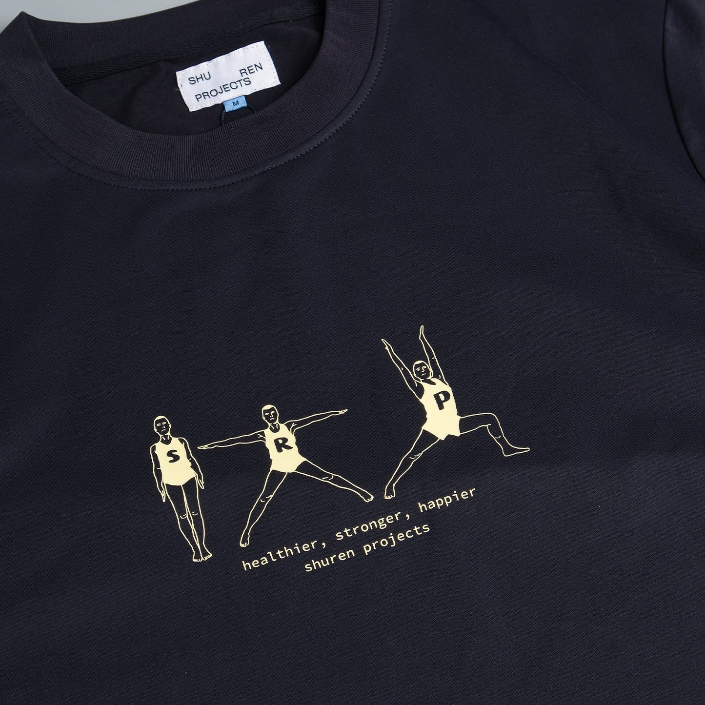 Stronger Tee / Cotton - Midnight Blue