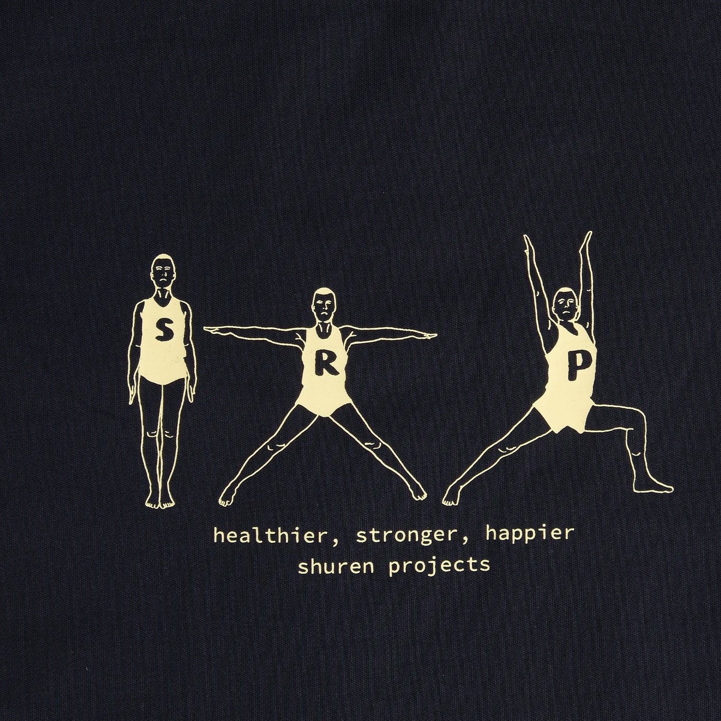 Stronger Tee / Cotton - Midnight Blue
