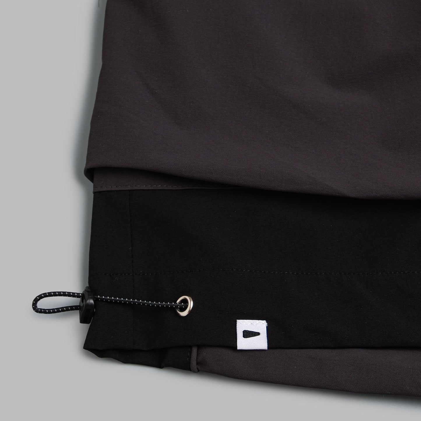 Camping Shorts 2-Tone / Nylon - Black