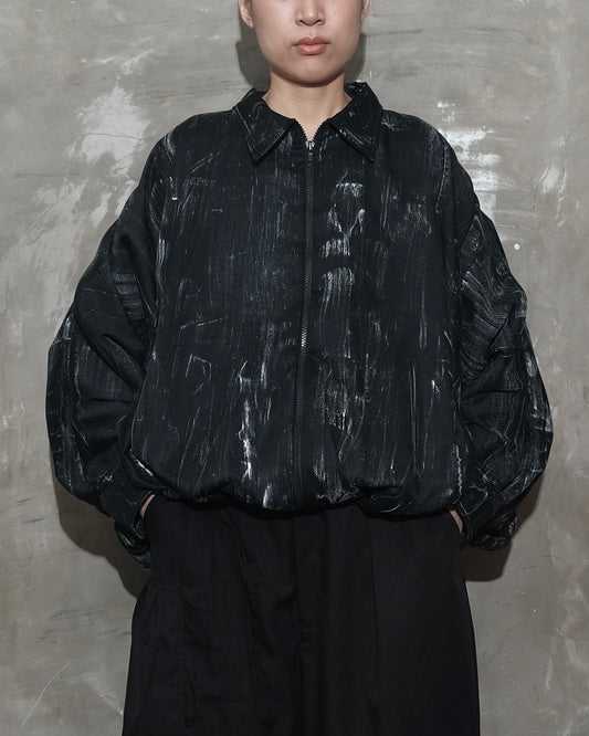 Hands Up Jacket in Black Chaos