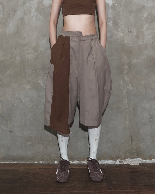 2 Sided Pants in Brown