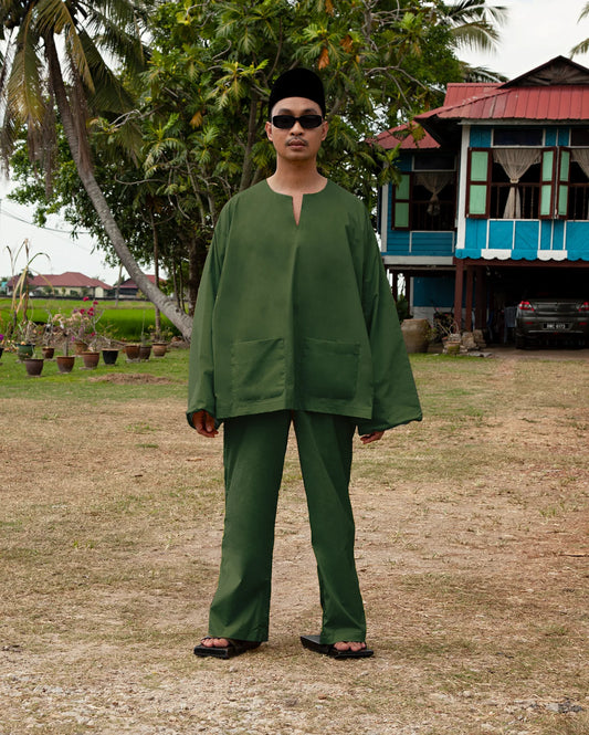 Baju Melayu Li Bai Army
