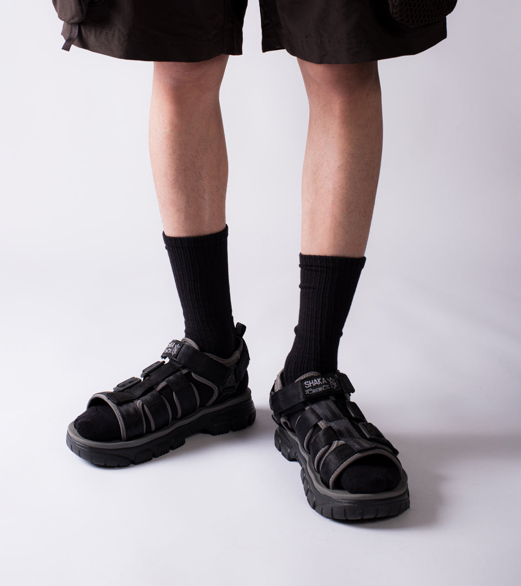 Essential Crew Casual Socks - Black