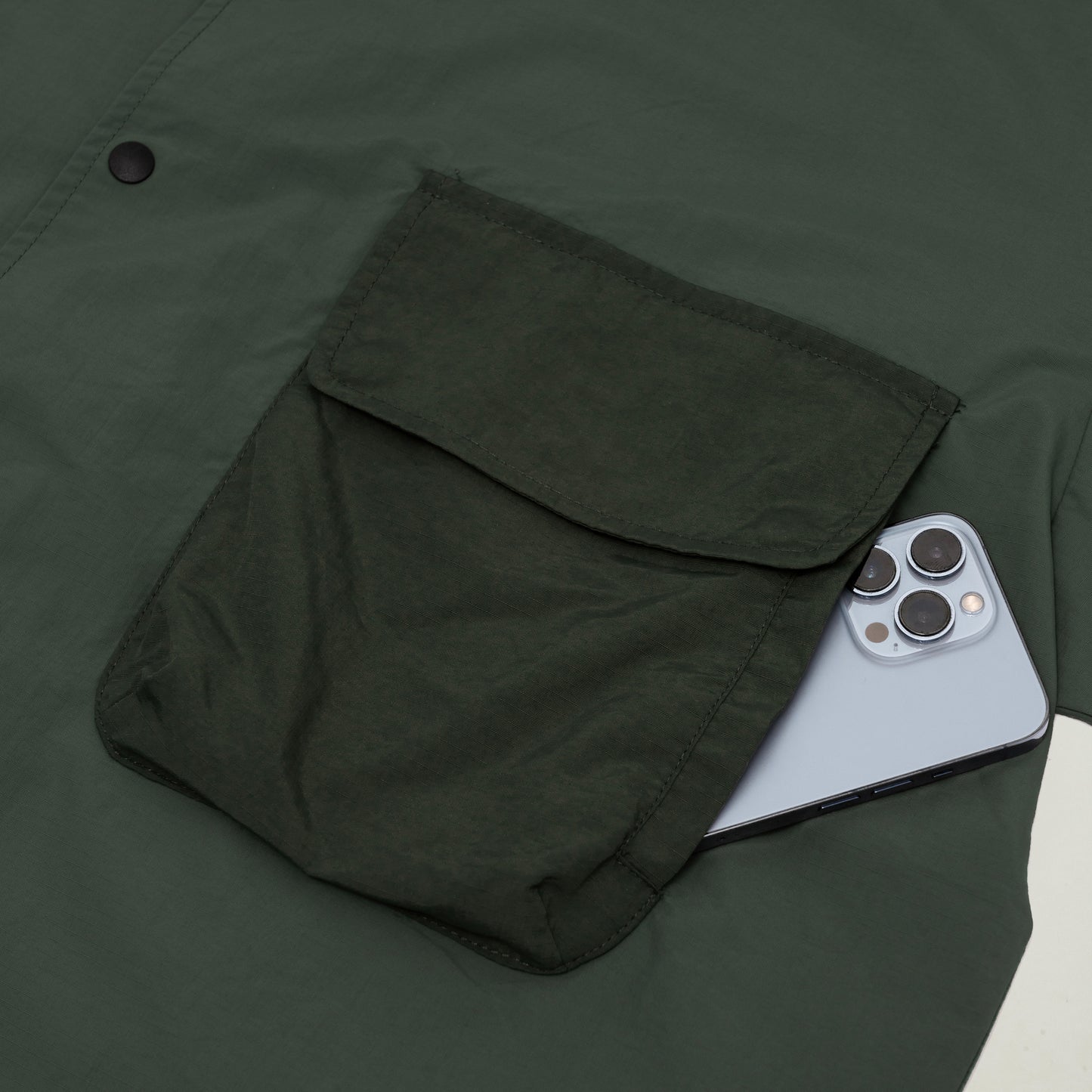 Explorer Pocket S/S Shirt (Moss Green)