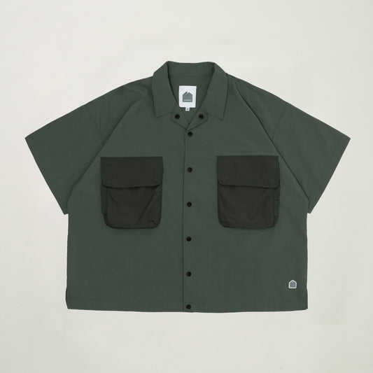 Explorer Pocket S/S Shirt (Moss Green)