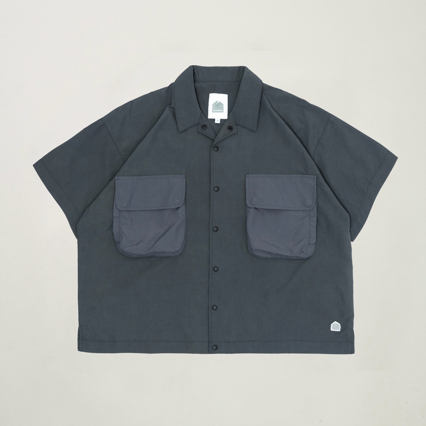 Explorer Pocket S/S Shirt (Stone Grey)