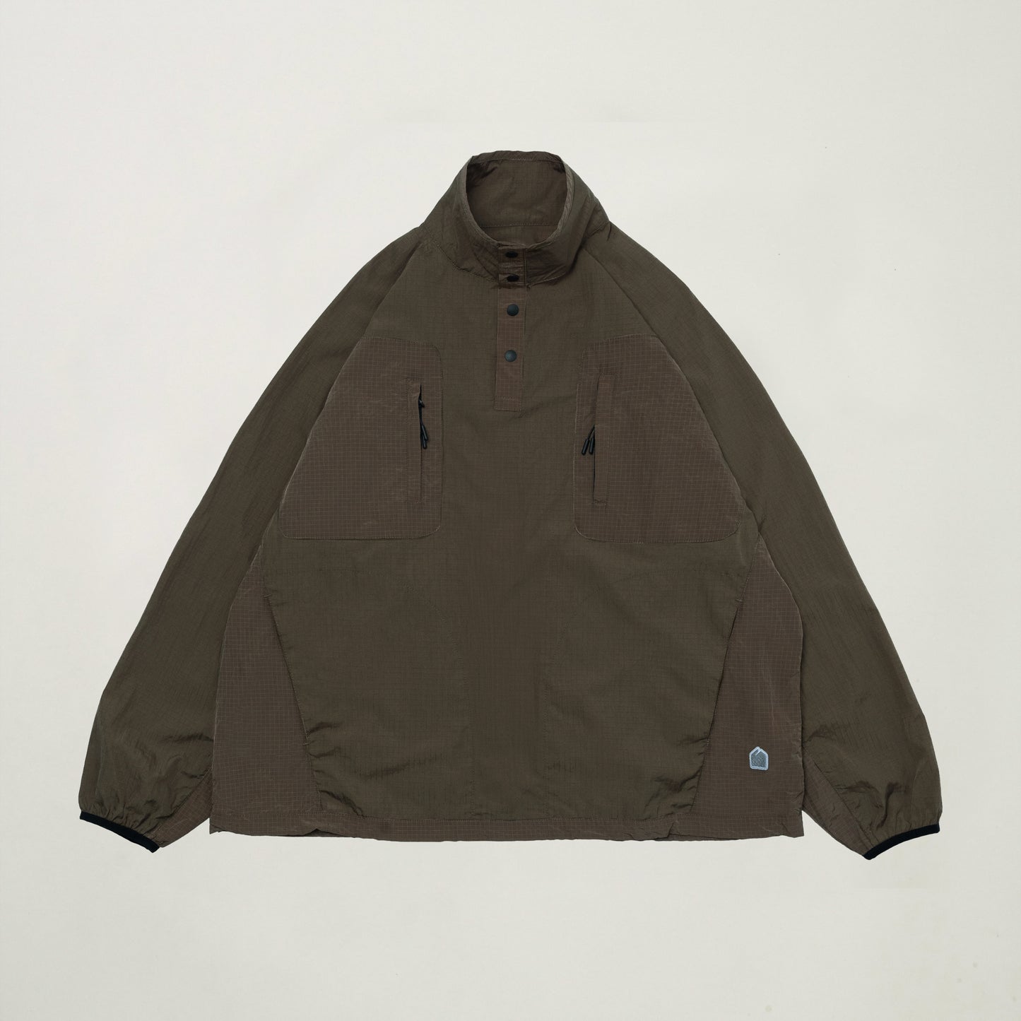 Half Snap Pullover Jacket (Umber)