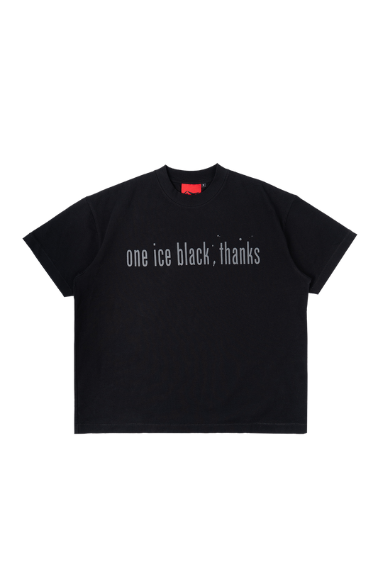 ICE BLACK TEE - BLACK - BEV C multi label store