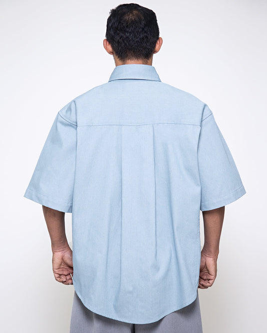 Mahkota Shirt Sky Denim