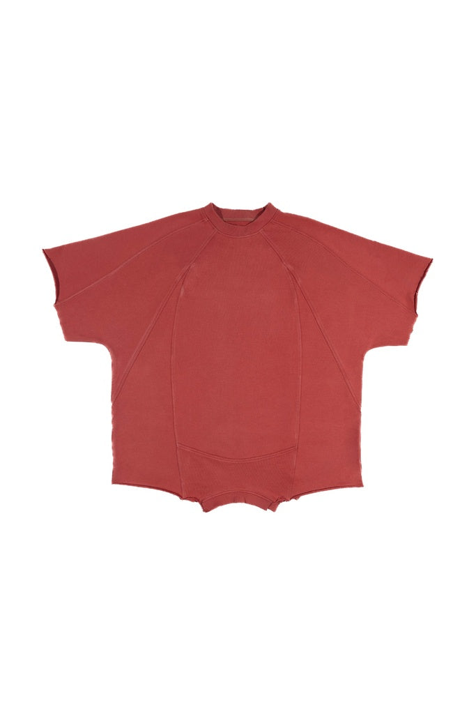 BAT PANEL T-SHIRT - RED