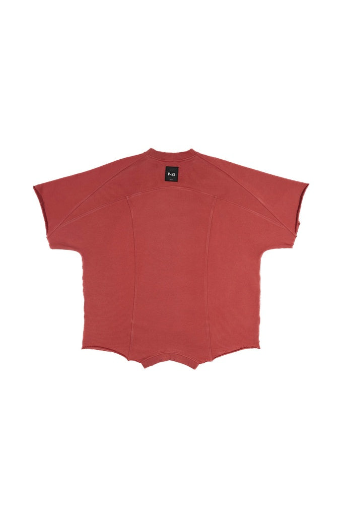 BAT PANEL T-SHIRT - RED