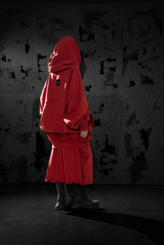 HEAVY HOODIE - RED