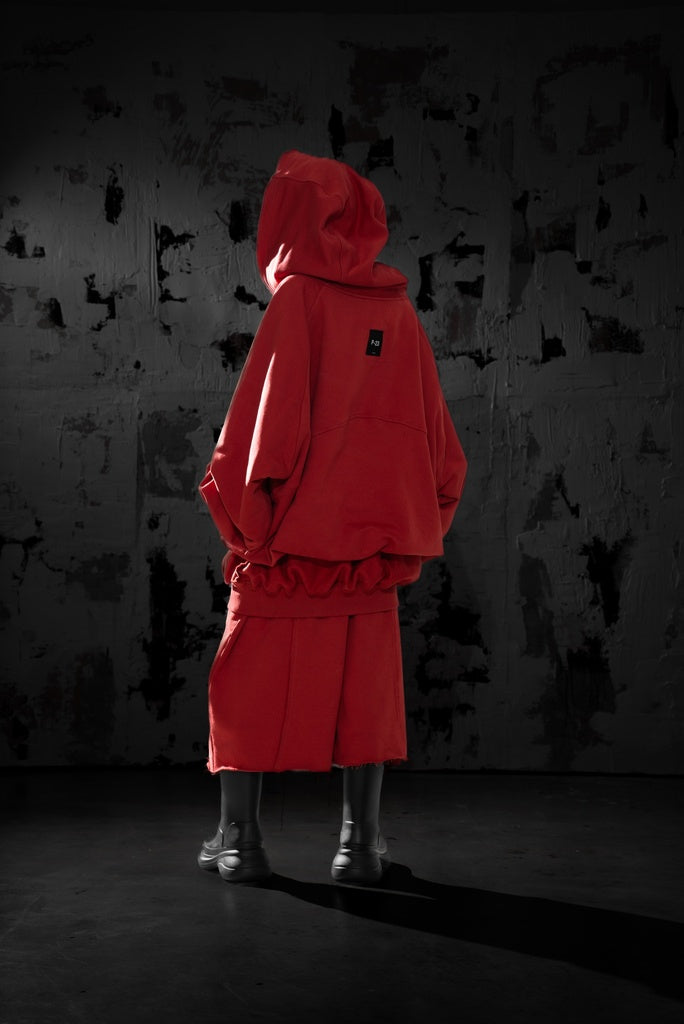 HEAVY HOODIE - RED