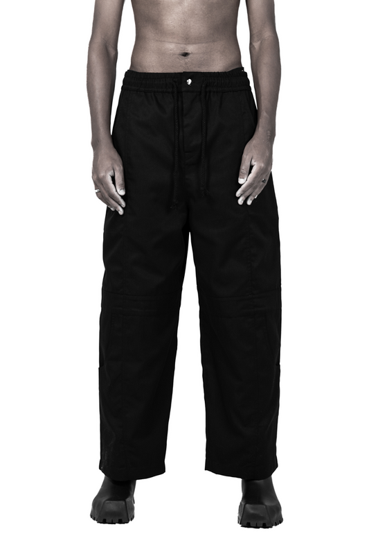 6-POCKET PANTS - BLACK