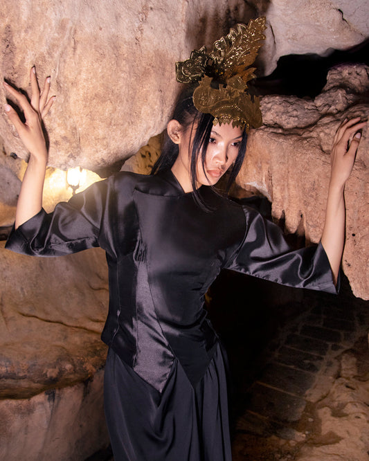 Baju Kebaya Keris (Black)