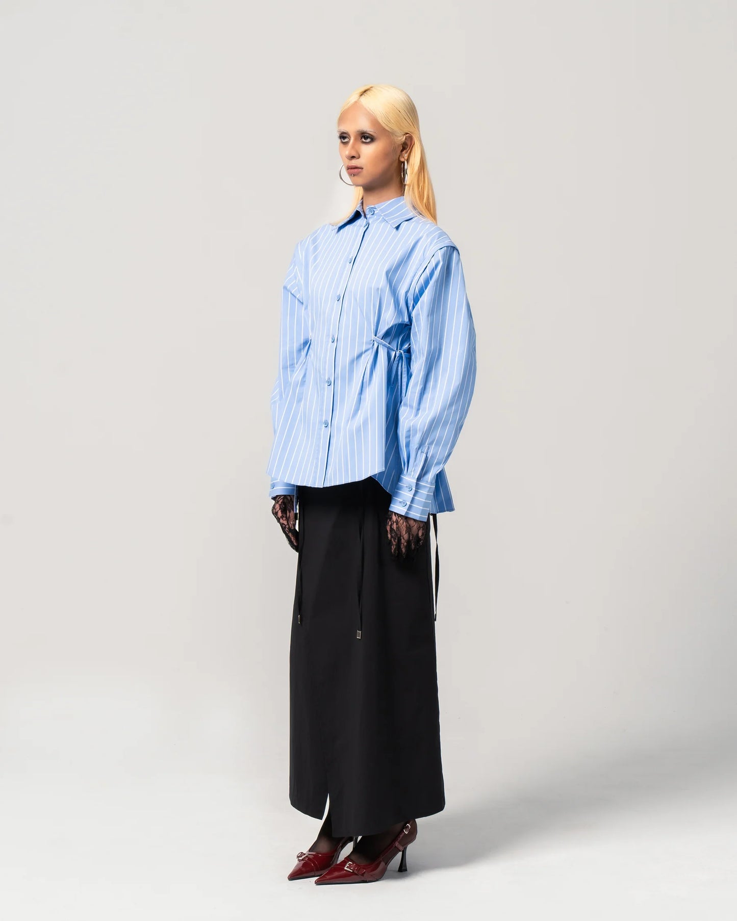 N E O CH.1 DRAWSTRING SHIRT