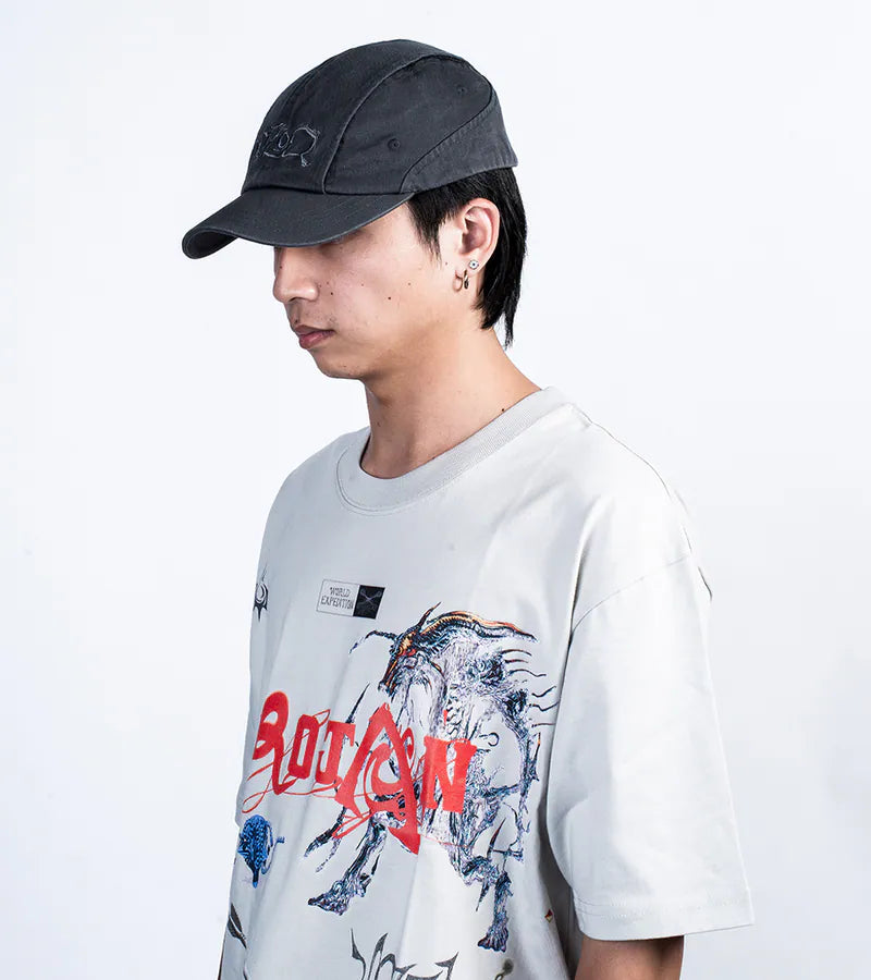 Washed Grey - Dst. Split Cap
