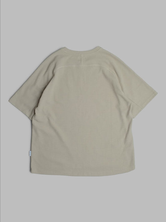 Waffle Tee / Cotton - Army Grey