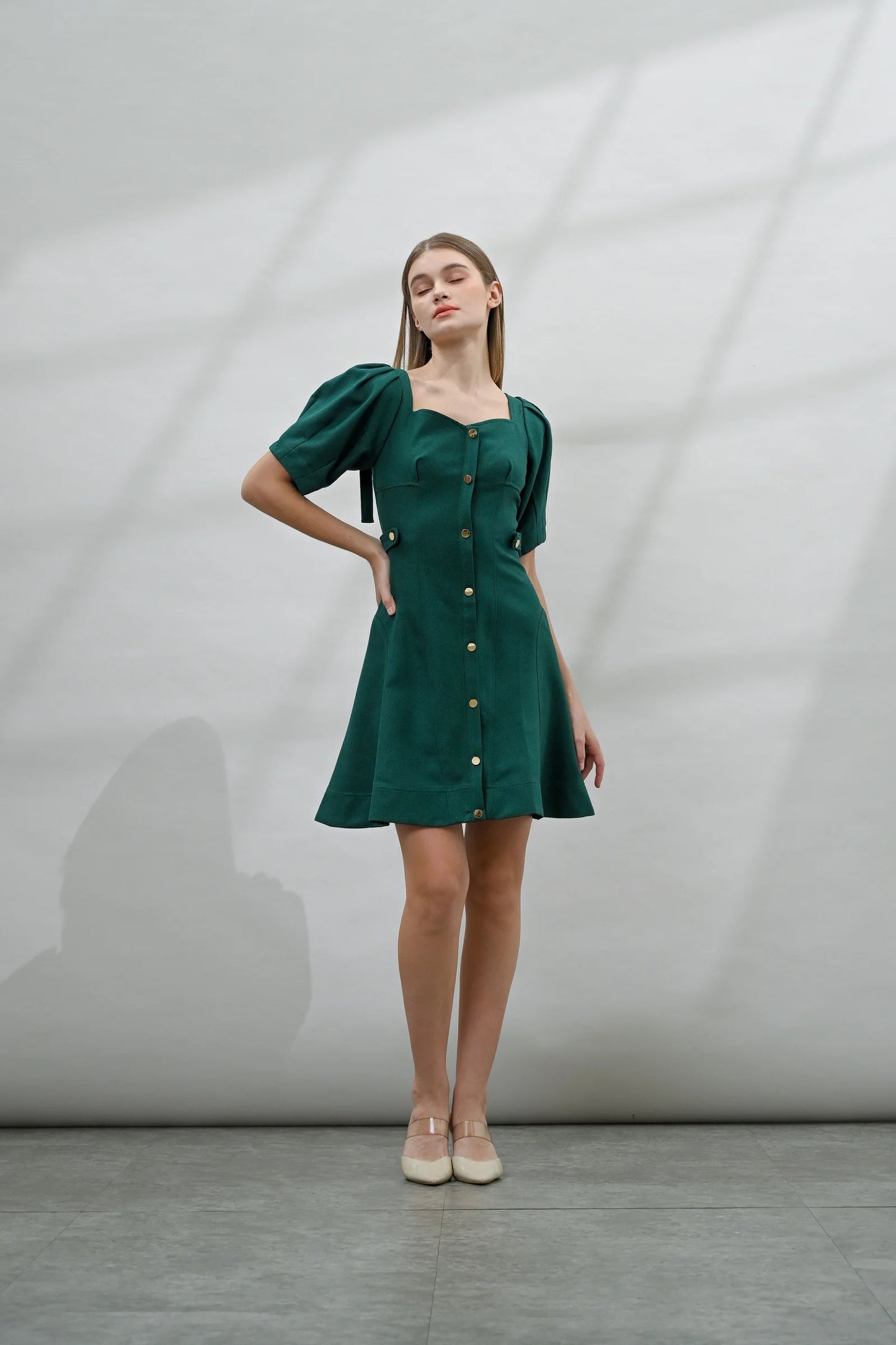 DARLING DRESS GREEN