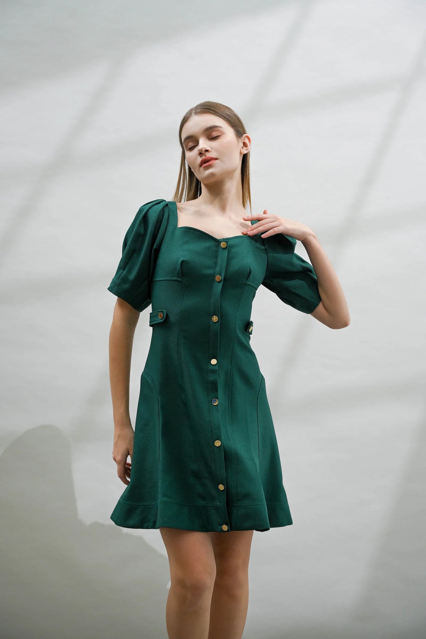 DARLING DRESS GREEN