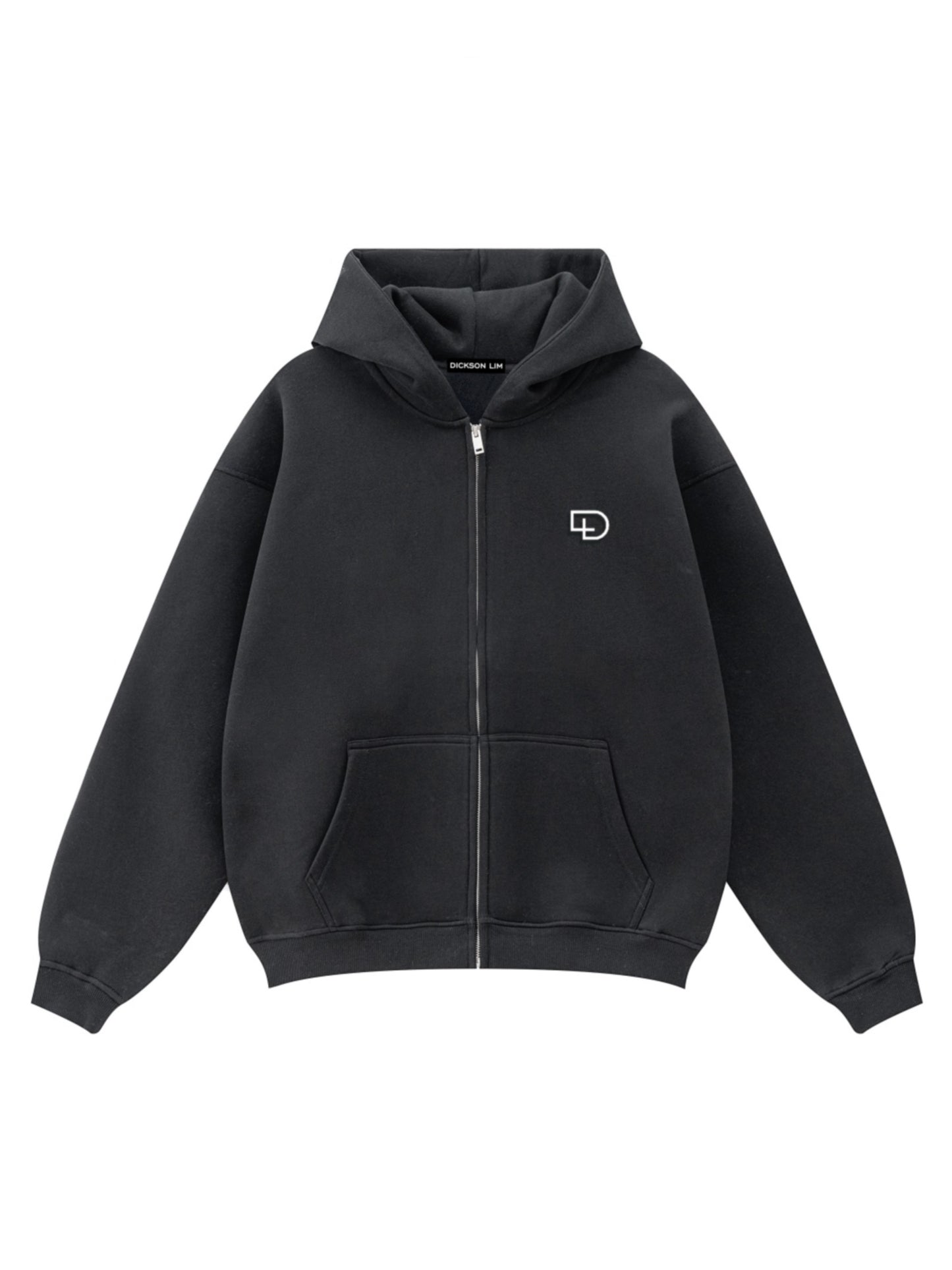 DL ZIP-UP - BLACK