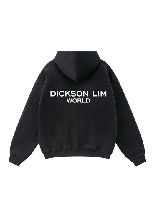 DL ZIP-UP - BLACK