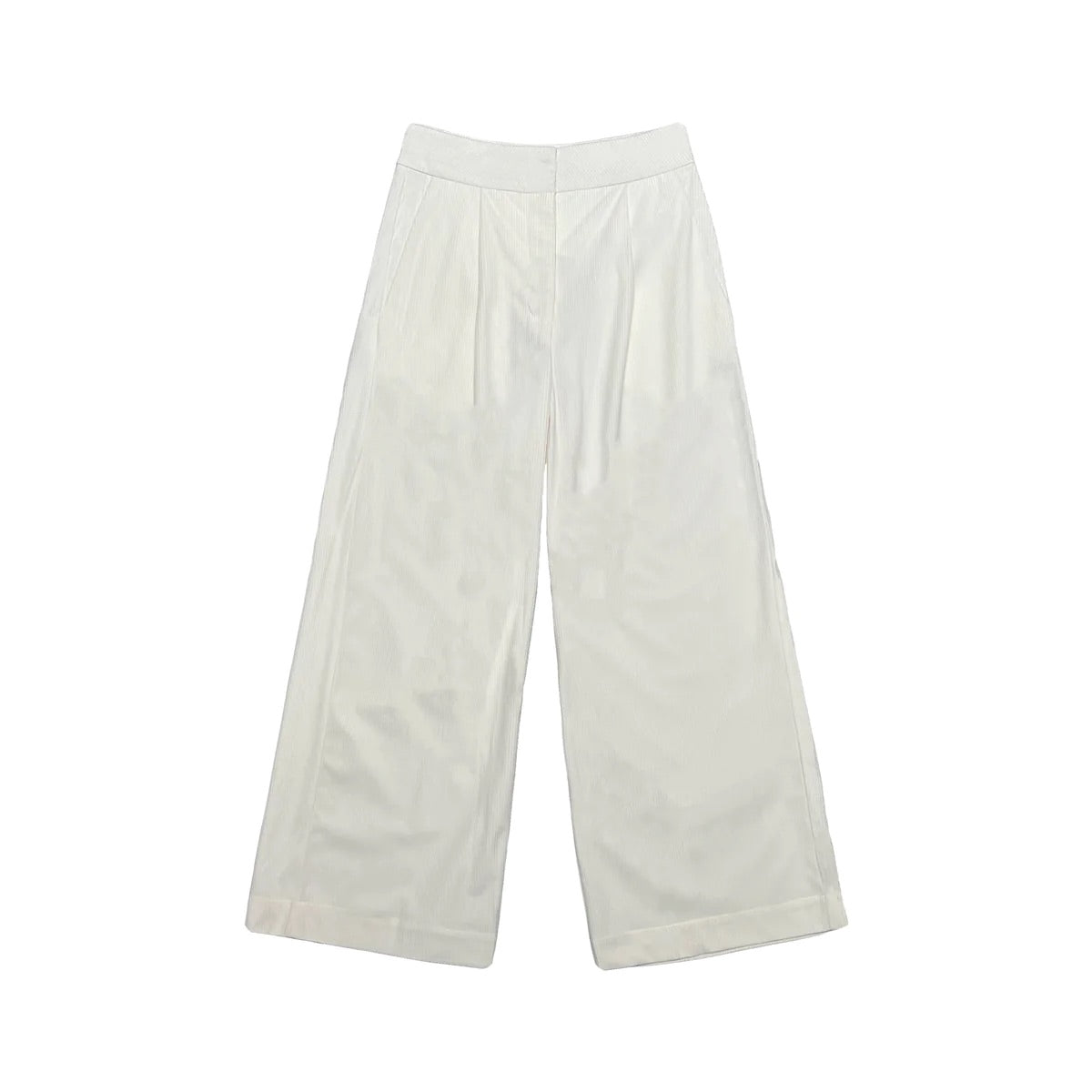 NOIZ Wides Leg Lounge Pants - White