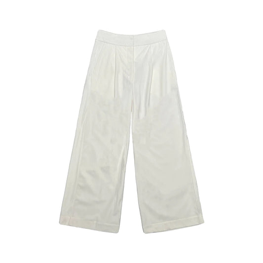 NOIZ Wides Leg Lounge Pants - White
