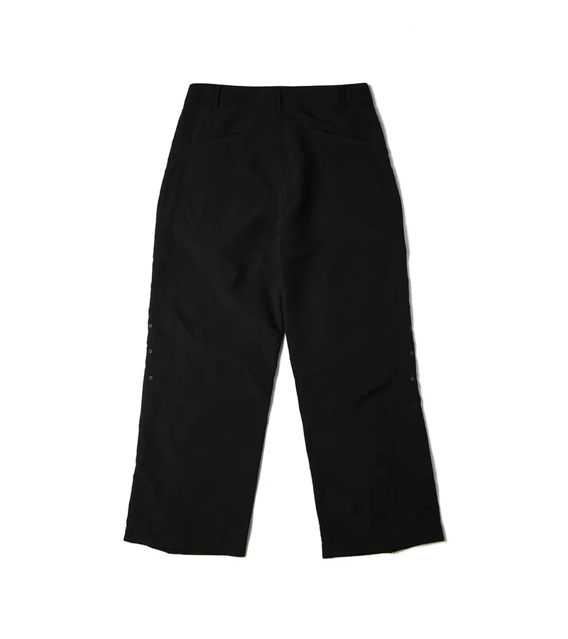 Zip bootcut pants