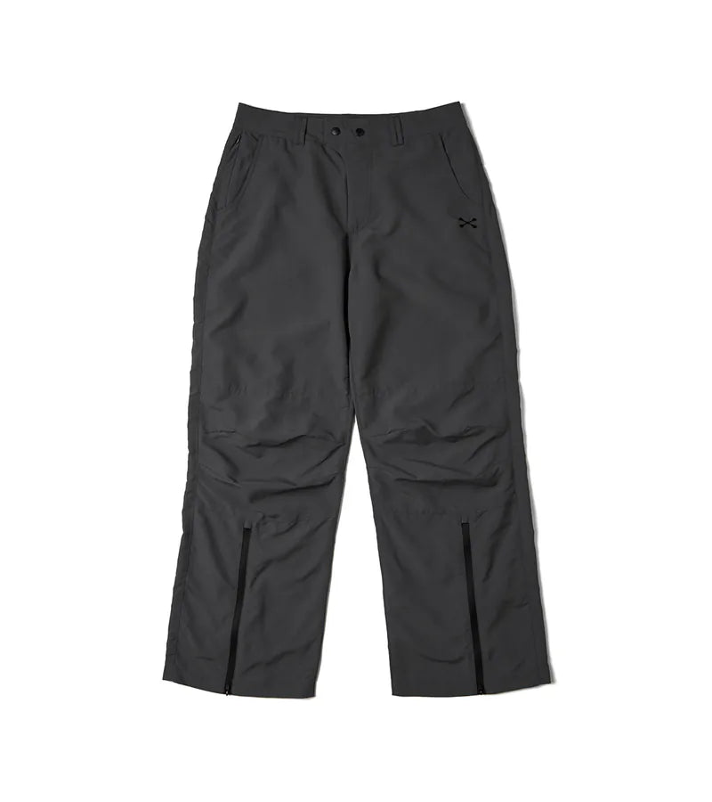 Zip bootcut pants