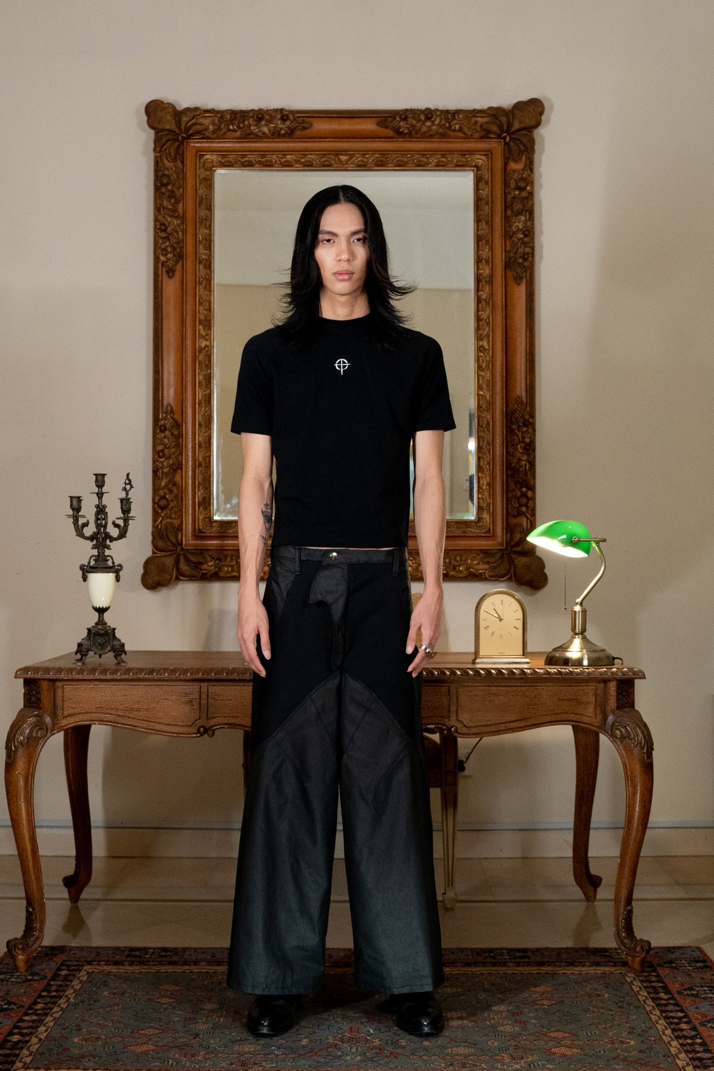 RHITTA WAXED PARACHUTE PANTS