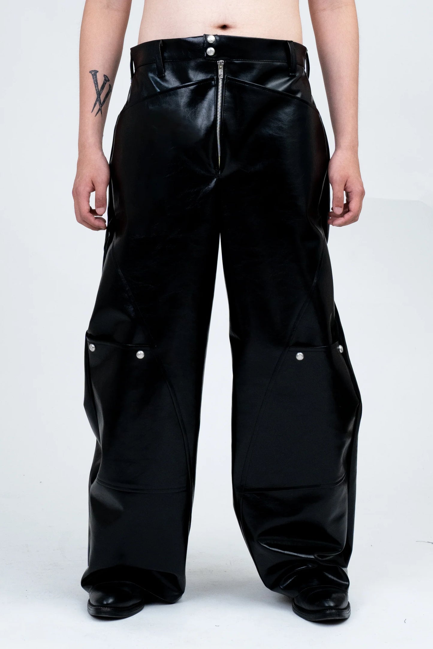 RHITTA AXE LEATHER PANTS