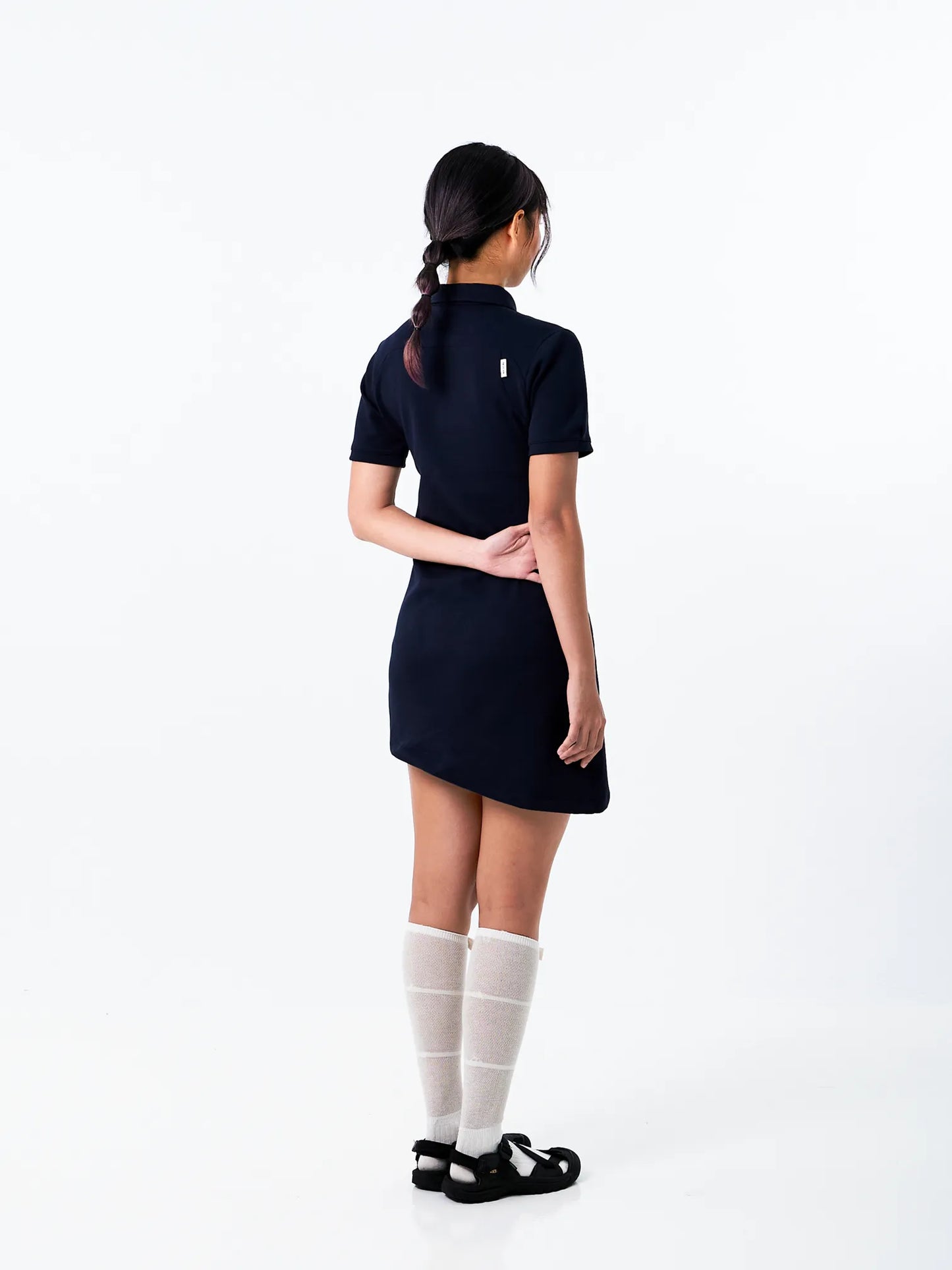 DEFINED CUT POLO DRESS